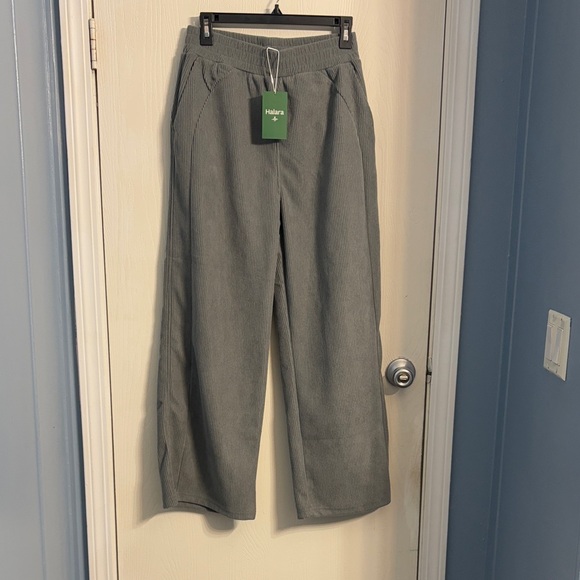 HALARA Gray Wide Leg Pants - Picture 1 of 6